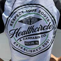 health circle cannabis dispensary apparel icon